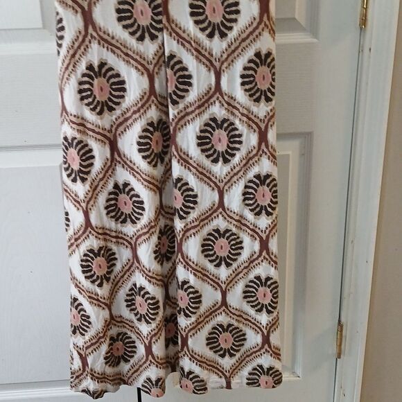 Fresh Produce sleeveless maxi drawstring waist dress summer beach Sz L - Picture 7 of 9